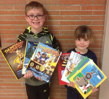 Donation to the Cozad Elementary Library