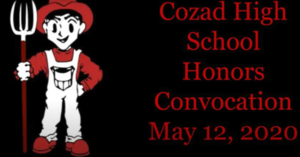 Cozad High School Senior Honors Recognition