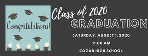 Graduation Ceremony Class of 2020