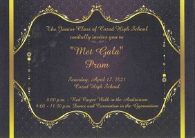 "Met Gala" Prom 2021