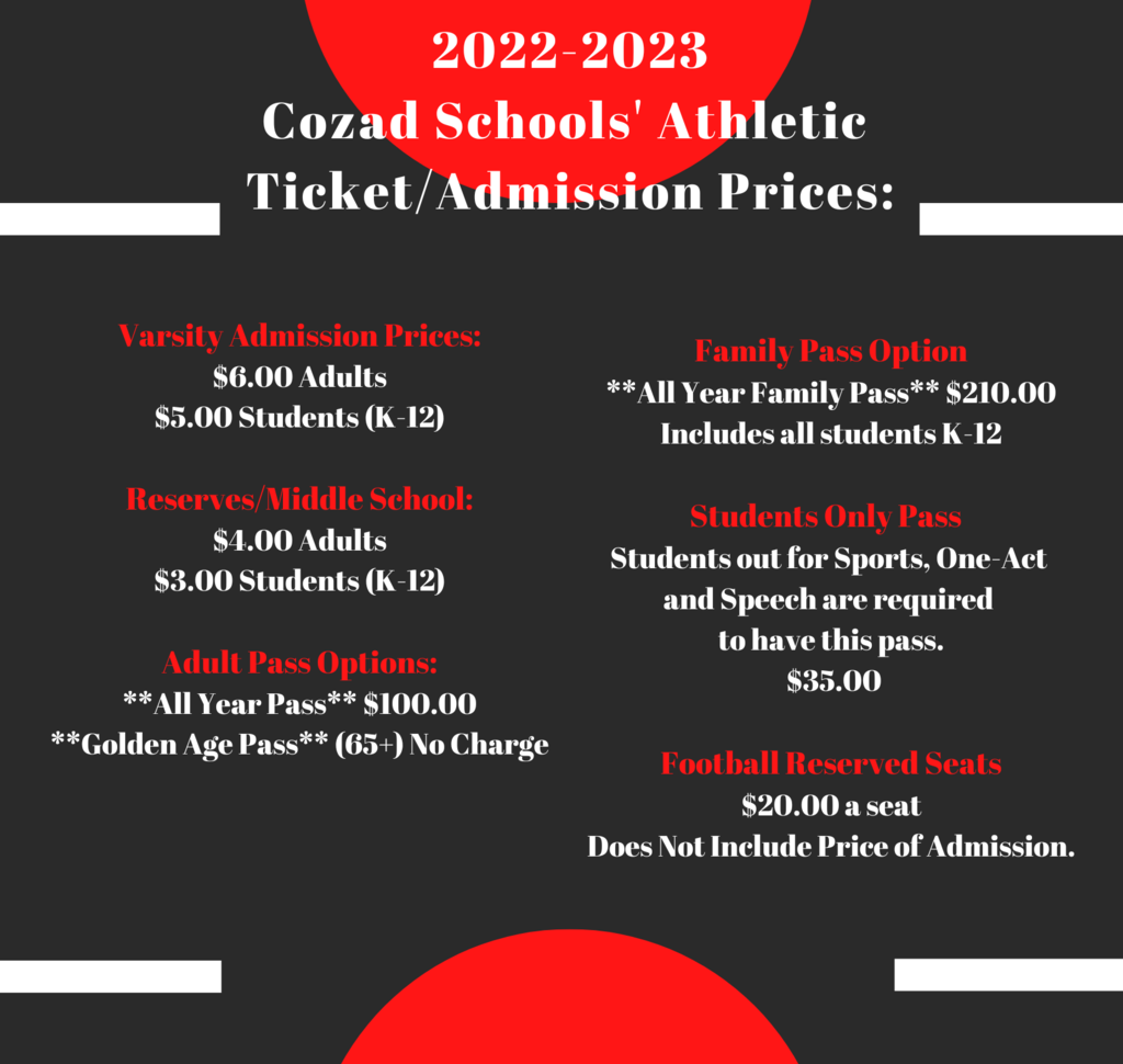 2022-23 Ticket Prices