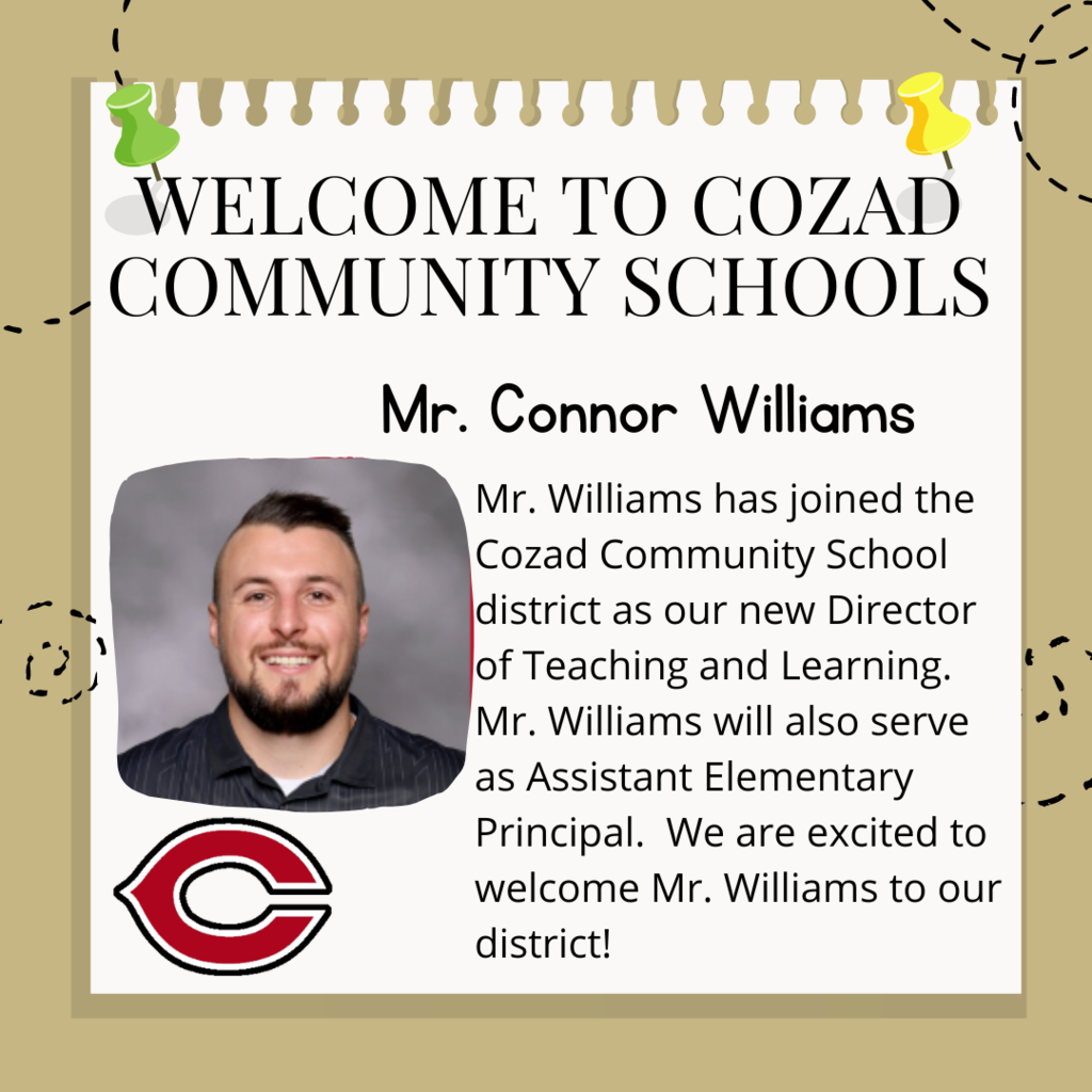 Connor Williams Director of Teaching and Learning