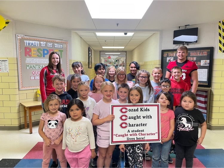 Cozad Kids Caught with Character September 
