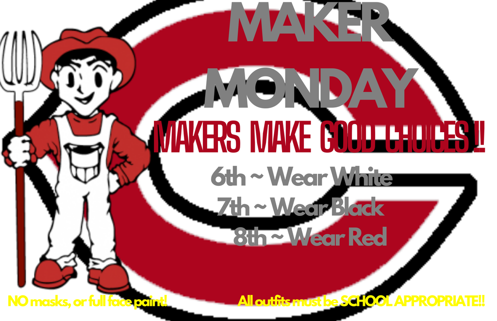 Red Ribbon Maker Monday