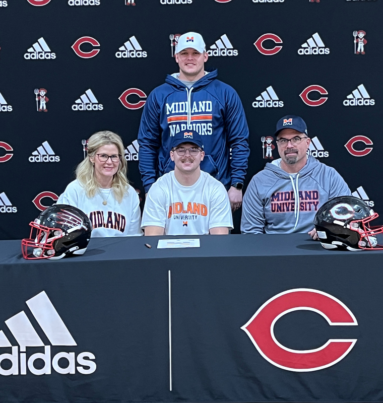 Senior Eli Boryca Signs Letter of Intent Cozad Community School